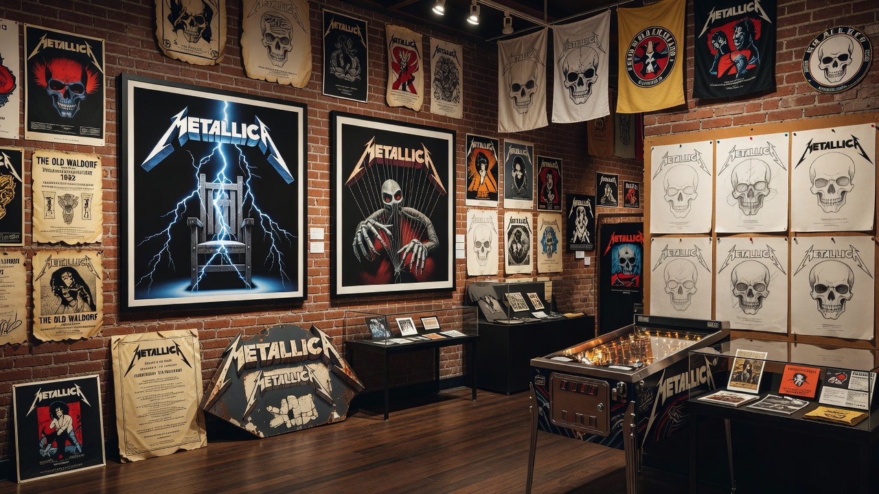 Ride The Lightning And Master Of Puppets Originals Head To San Francisco Gallery