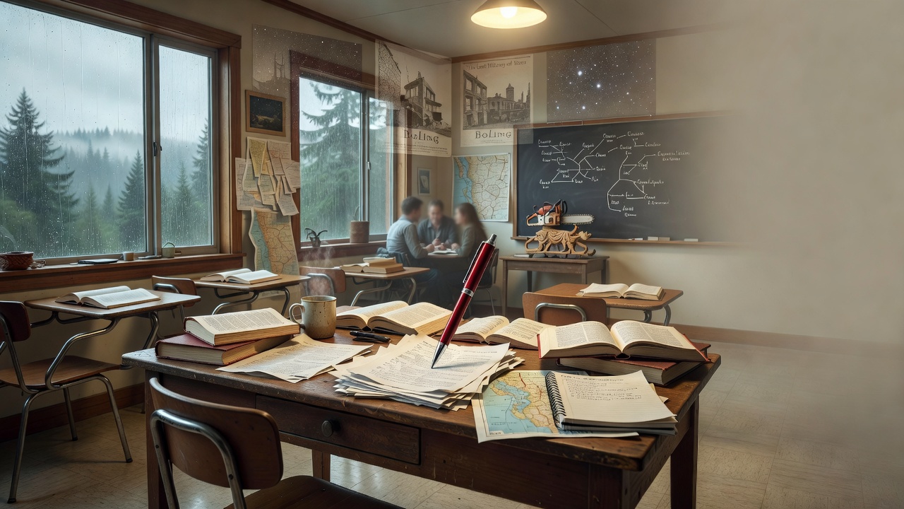 Dave Boling's New Novel Turns a Retired Teacher's Red Pen Into a Plot Engine