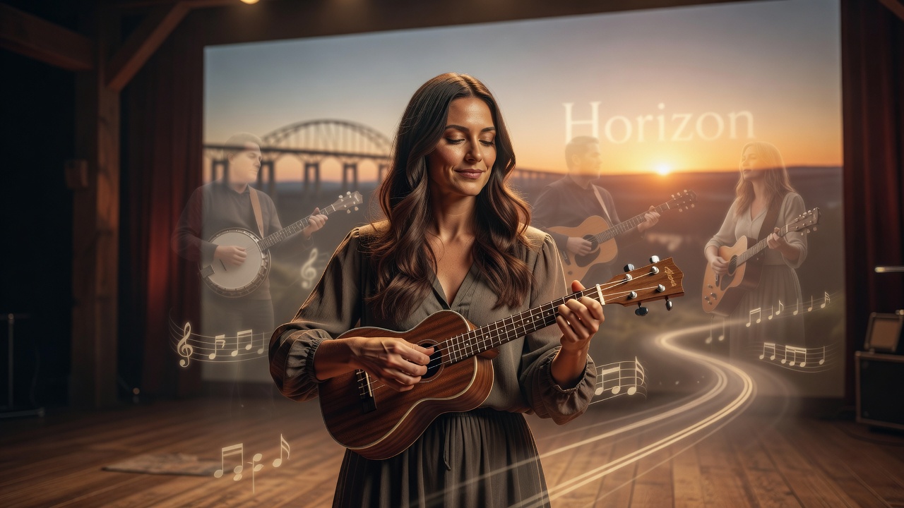 Nashville Ukulele Player Charissa Hoffman Makes Lead-Instrument Debut With "Horizon"